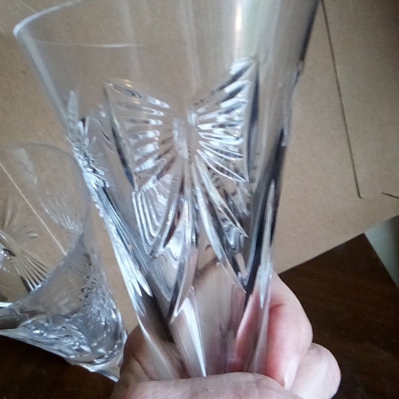 Waterford Crystal Millennium Continental fluted champagne glasses - set of 2. - Picture 6 of 9